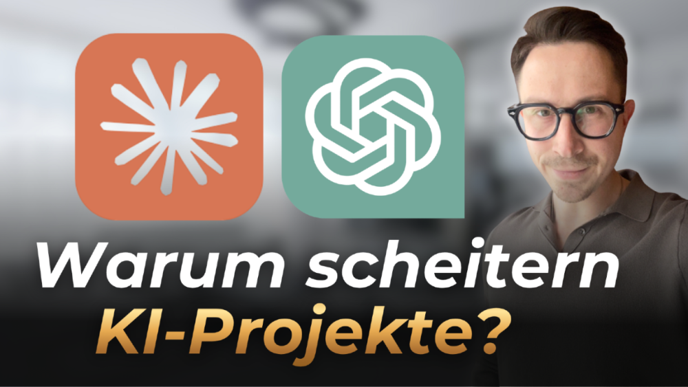 Analyse der Gründe, warum KI-Projekte scheitern.