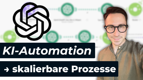 KI-Automationen sind der Game Changer am Markt, um konkurrenzfähig zu sein.