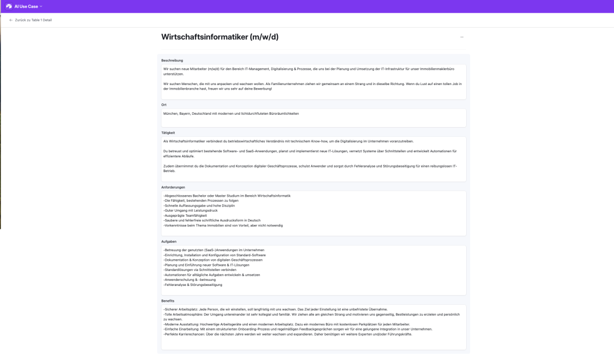 Airtable Interfaces: Strukturierte Speicherung aller Informationen aus Kunden-Onboardings