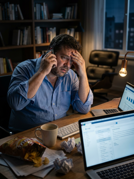 Dein Cortisol ist dauernd erhöht