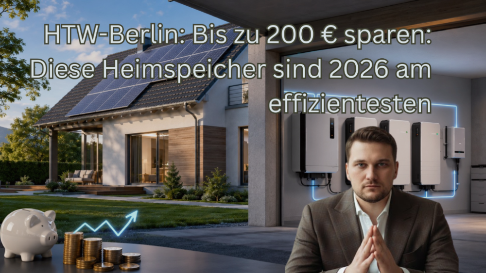HTW Berlin: Die besten Stromspeicher 2026
