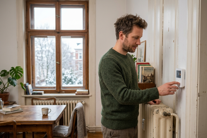 Mit einem einfachen Wintertest lässt sich oft schon abschätzen, ob ein Altbau für eine Wärmepumpe geeignet ist.