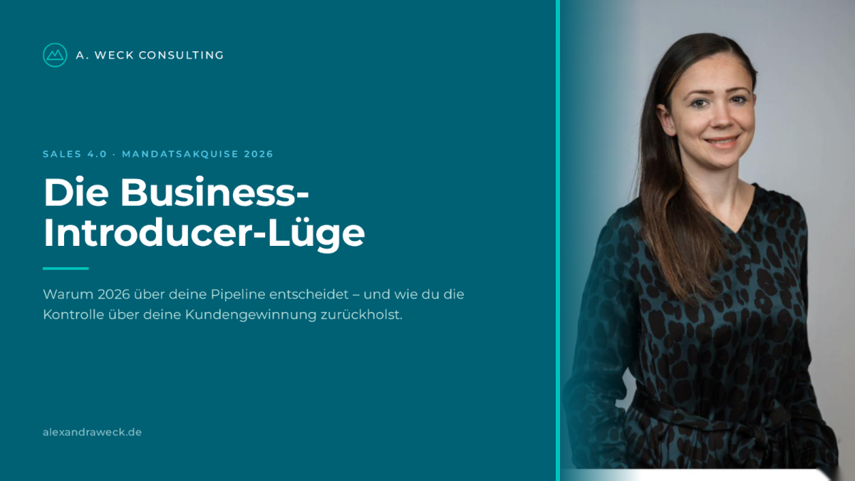 Alexandra Weck | Expertin im Vertrieb in der Finanzbranche&nbsp;