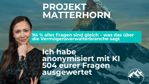 KI hat ausgewertet - Fragen von Vermögensverwaltern