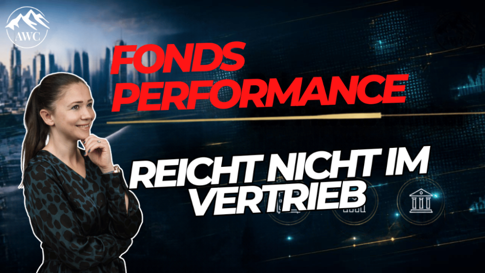 Eine Expertin erklärt, warum Fonds-Performance nicht im Vertrieb reicht.