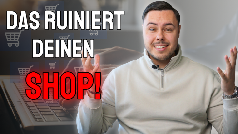 Ein Kunde erklärt, warum Umsatzbrüche einen Online-Shop ruinieren.