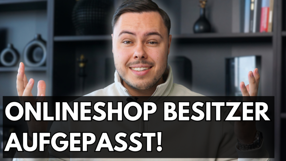 Interaktive Erklärung zum Thema Onlineshop Marketing für Shop-Besitzer.
