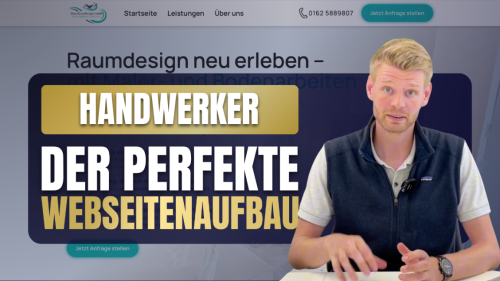 Besonders Handwerker profitieren von einem modernen Internetauftritt.