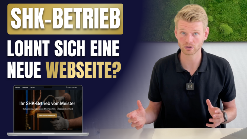 Welche Vorteile hat eine neue Webseite für SHK-Betriebe?