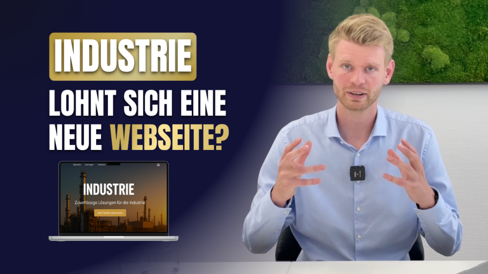 Viele Industrieunternehmen vernachlässigen seit Jahren ihren Internetauftritt.