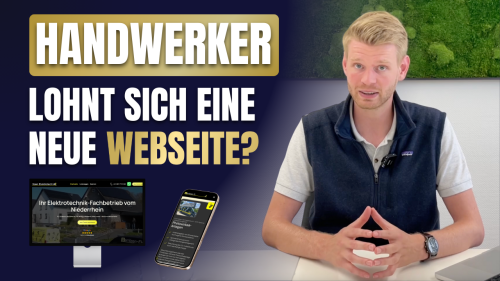 Besonders für Handwerker ist es wichtig, sich auch online von der Konkurrenz abzuheben.