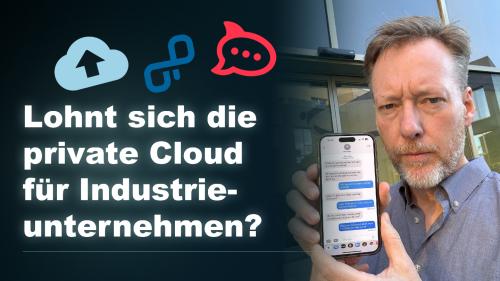 Datenhoheit über Geschäftsdaten mit Open Source Lösungen in der Private Cloud