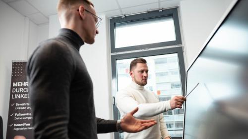 Paul Hänsel und Paul Niederlag von der Niederlag Consulting GmbH