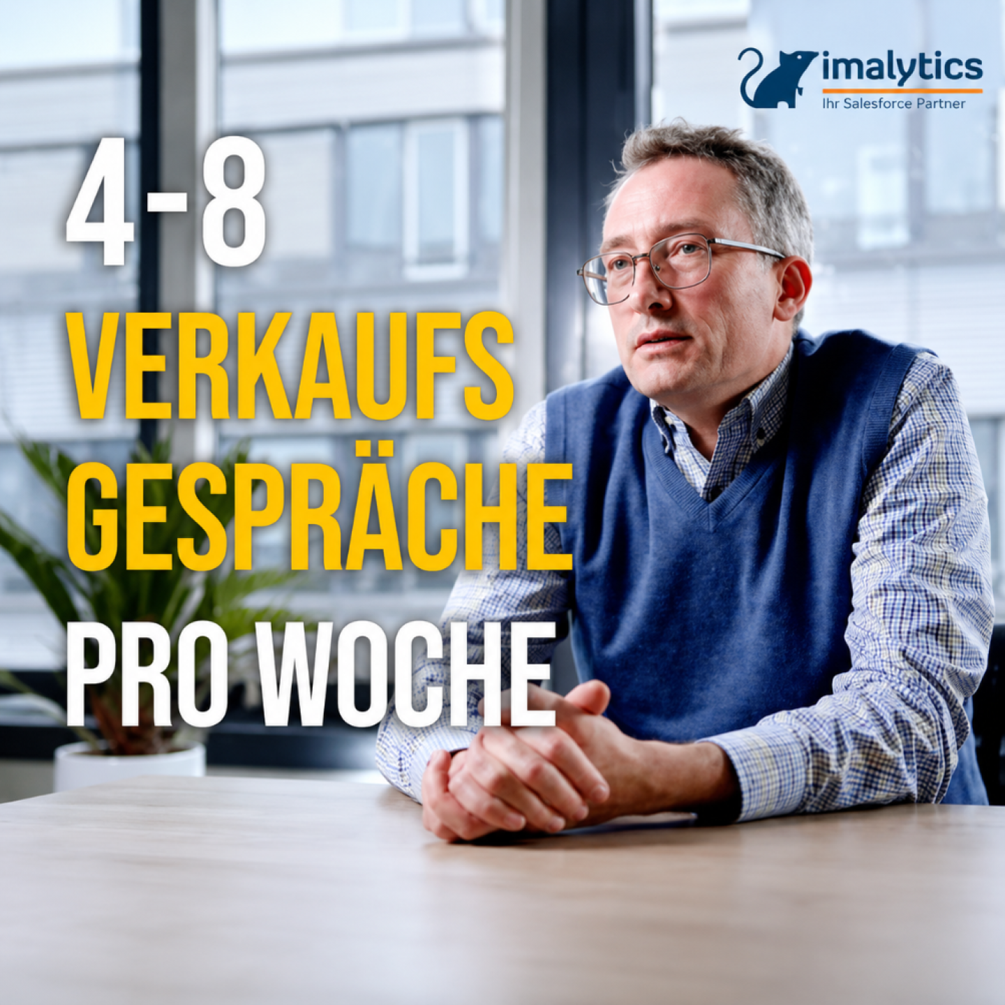 Mehr als verdoppelt: 4–8 Sales-Calls/Woche durch Kaltakquise