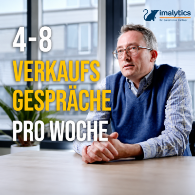 Mehr als verdoppelt: 4–8 Sales-Calls/Woche durch Kaltakquise