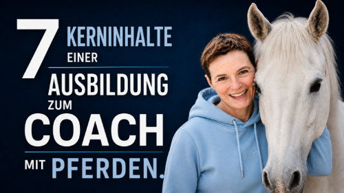 Die wichtigsten Kerninhalte einer pferdegestützten Ausbildung.