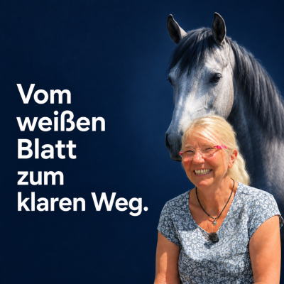 Vom weißen Blatt zum klaren Weg: Selbstvertrauen und Umsetzung mit MindMirror® und Pferden