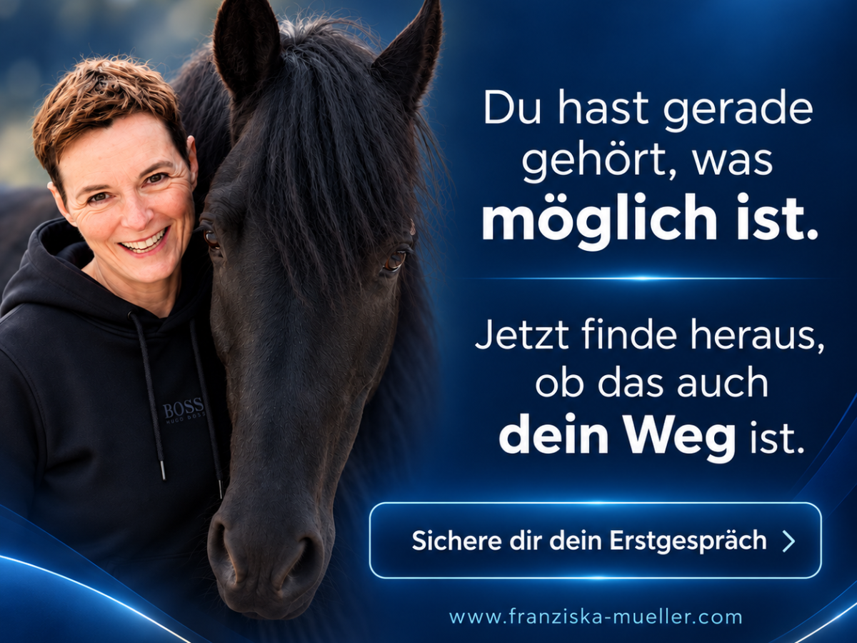 Berufsbegleitend ins pferdegestützte Coaching starten?