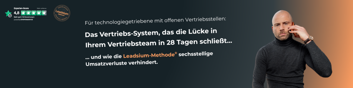 Vertriebssystem zur schnellen Besetzung von Sales-Vakanzen in 20 Tagen.