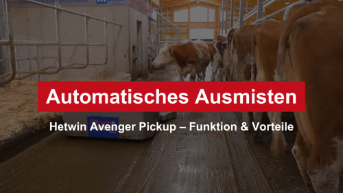 Automatisches Ausmisten: Hetwin Avenger Pickup – Funktion & Vorteile