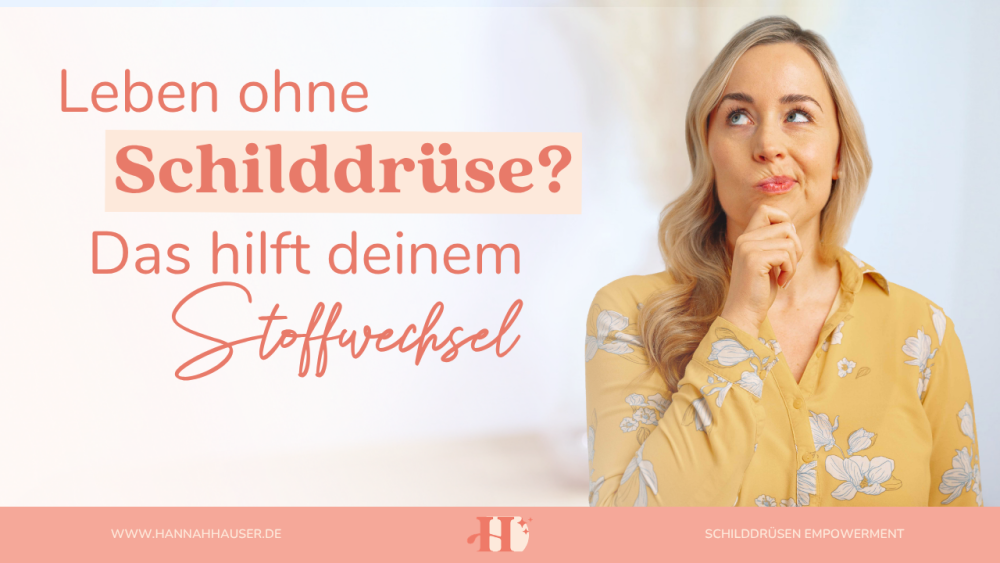 Hannah Hauser ist Schilddrüsenexpertin und hat schon viele Frauen nach der OP begleitet