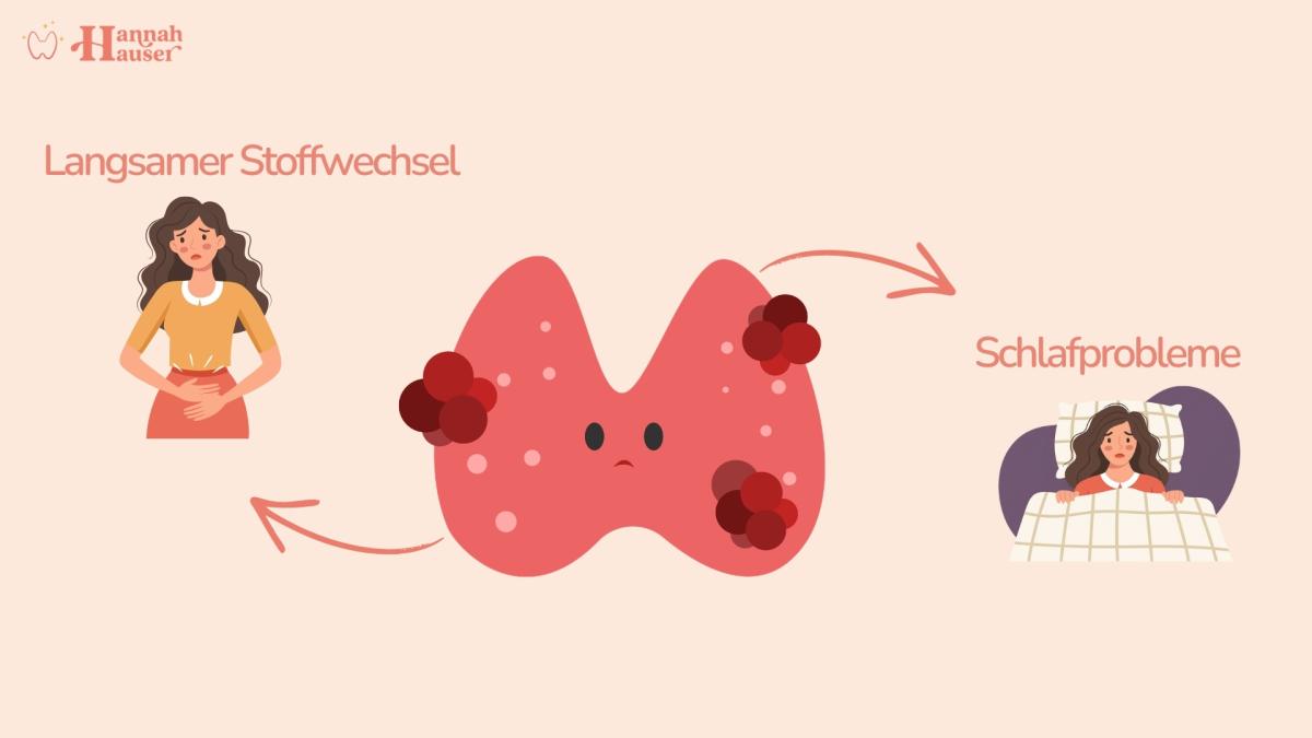 Stoffwechsel, Hormone und Energieversorgung verlangsamen sich und erholsamer Schlaf bleibt oft aus.