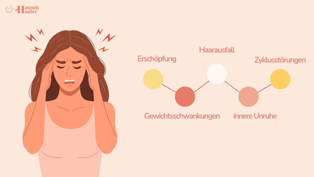 Bei Hashimoto können sowohl Symptome einer Überfunktion als auch einer Unterfunktion auftreten