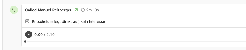 Ein klassisches Resultat schlecht targetierter Kaltakquise