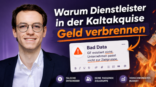 Wer an der Lead-Qualität spart, verbrennt Geld.