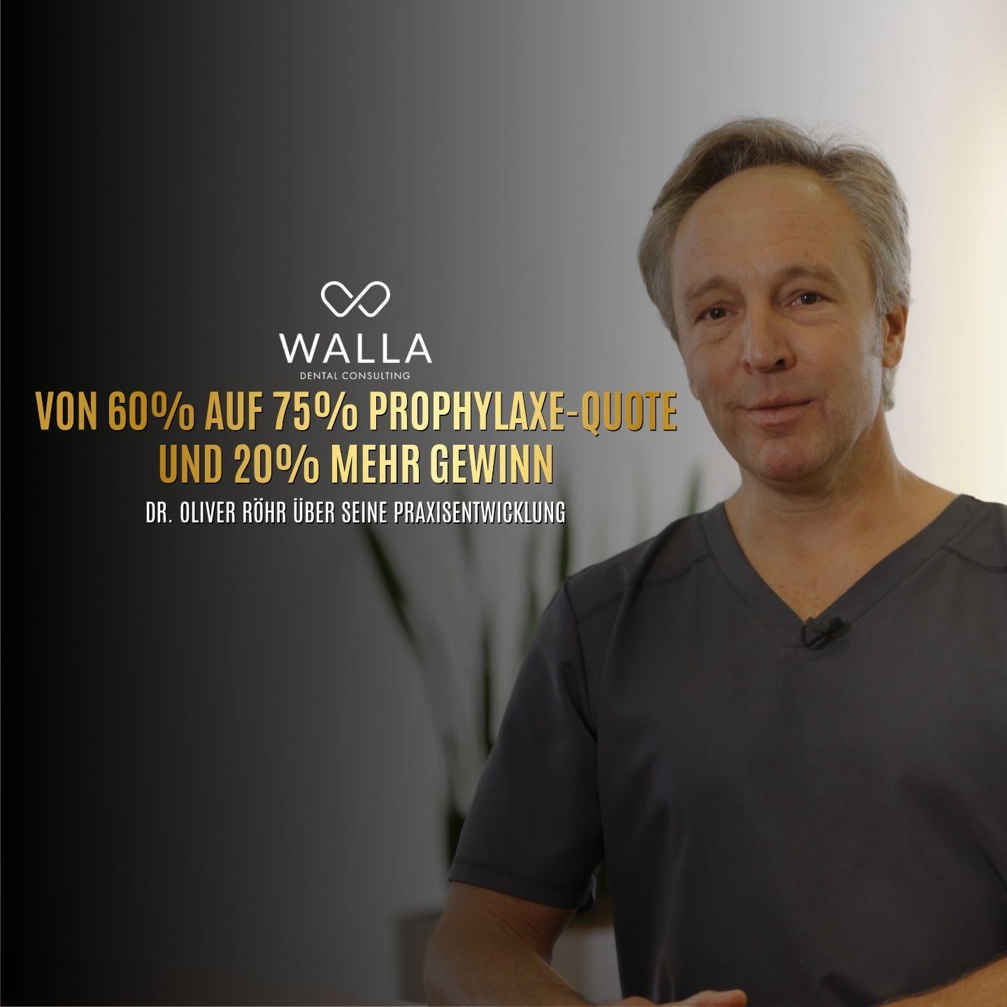 Mehr Prophylaxe und Gewinn in einem Jahr!