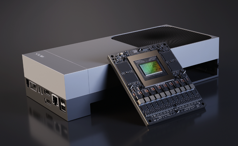 Systeme wie nvidia Thor AGX bieten Edge AI für Shopfloor und Robotic auf kleinstem Raum (Foto: Copyright nvidia 2026)