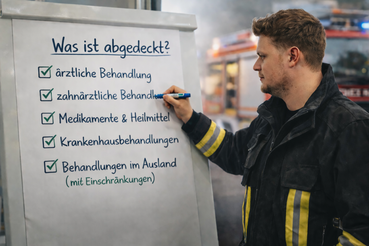 Freie Heilfürsorge: Anspruch & Leistungen