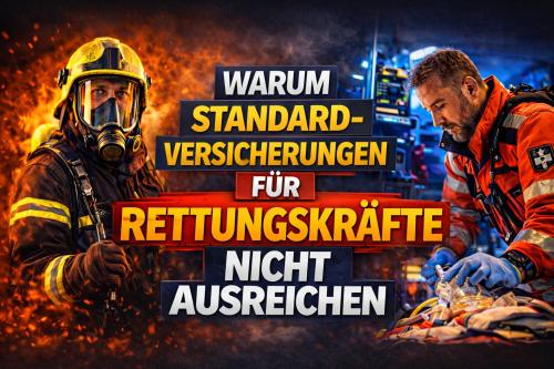 Warum Standardversicherungen für Rettungskräfte oft nicht ausreichen