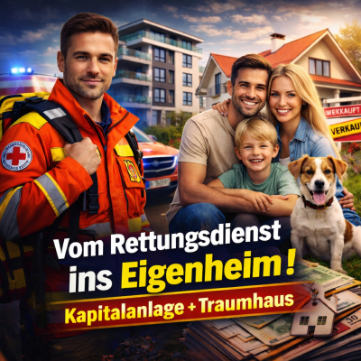 Eigenheim trotz Schichtdienst: 0,8% Zinsvorteil & 1.439 € Steuerplus für Notfallsanitäter