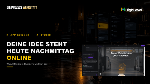 AI Studio in HighLevel und die Oberfläche
