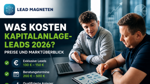 Was kosten Kapitalanlage Leads 2026?
