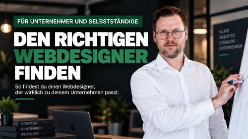 So findest du einen Webdesigner, der wirklich zu deinem Unternehmen passt.