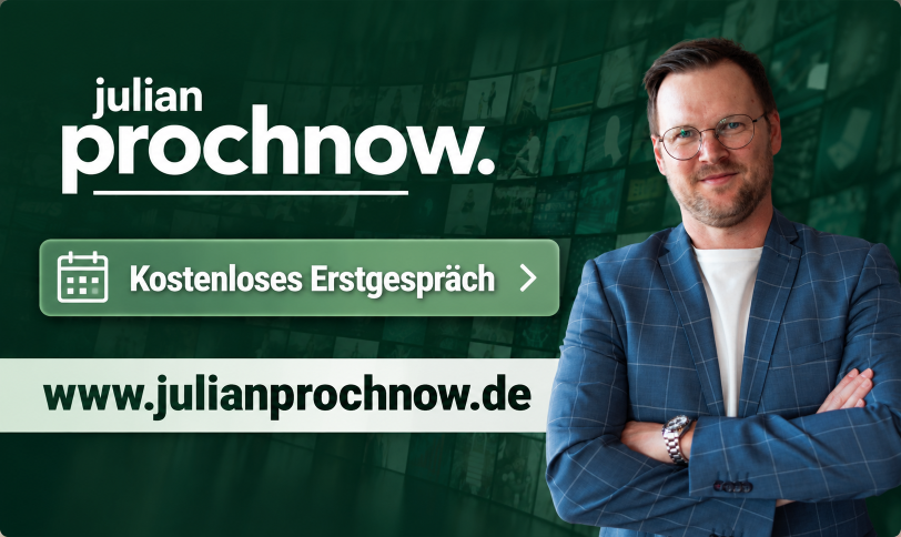 Julian Prochnow bietet ein kostenloses Erstgespräch an.
