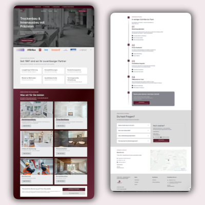 Moderner Webauftritt: ITS Bau GmbH gewinnt Vertrauen online