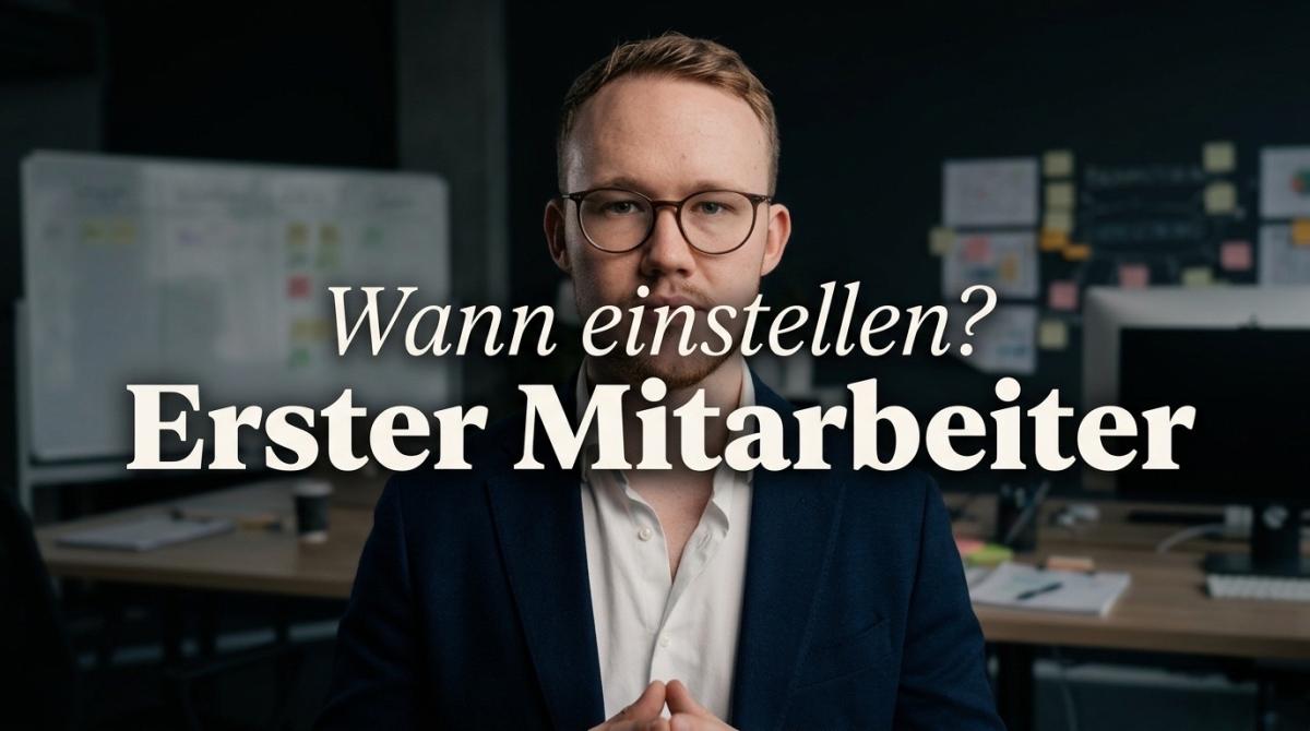 Was musst du beim ersten Mitarbeiter beachten?