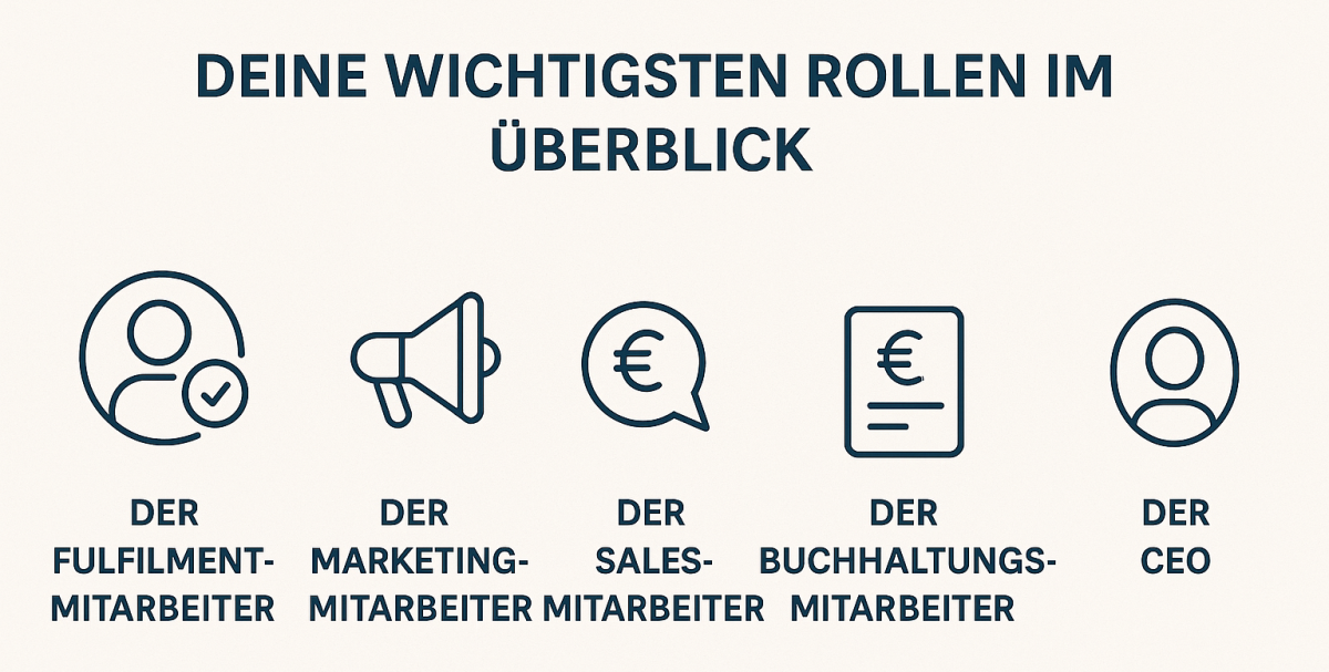 Die wichtigsten Rollen von Agenturinhabern