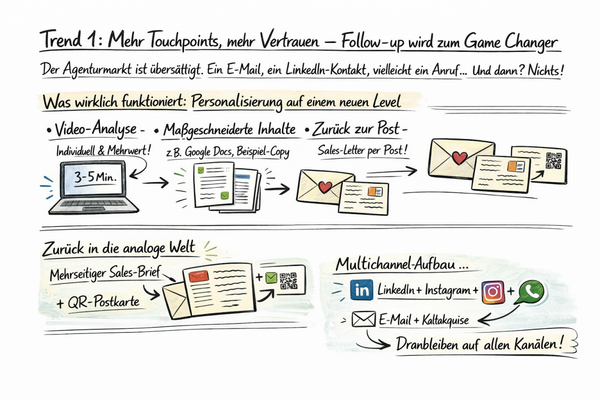 Mehr Vertrauen aufbauen in der Akquise