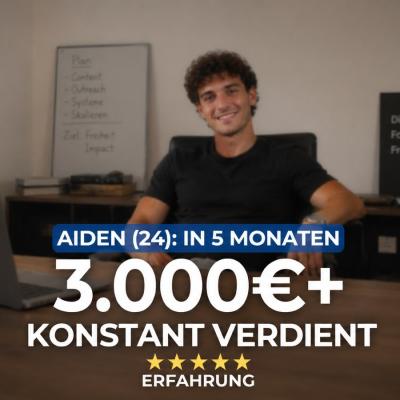 Vom Abi direkt in die Selbstständigkeit  Aiden erzählt über Silent Income