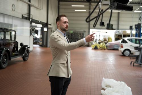 Silas Wübbolt bei unserem Kunden, der Südstern - Bölle AG + Co KG.