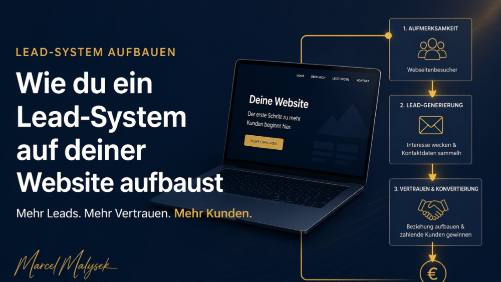 Lead-System aufbauen: So verwandelst du Website-Besucher in zahlende Kunden