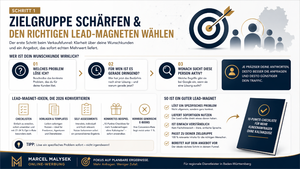 Zielgruppe schärfen