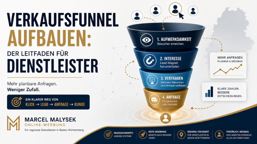 Verkaufsfunnel aufbauen: Der Leitfaden für Dienstleister