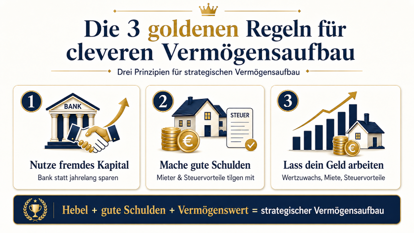 Bei einer Kapitalanlageimmobilie zahlst nicht du allein: Mieter und Staat helfen dabei, deine Investition zu tragen.