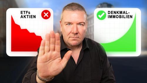 ETFs kosten dich Netto – Denkmalimmobilien nutzen dein Brutto.