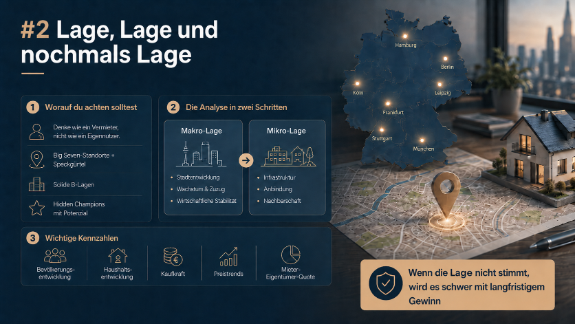 Die Entscheidung für den richtigen Standort ist eine der wichtigsten im gesamten Investitionsprozess.